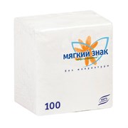 Салфетки бумажные "Мягкий знак" 74001