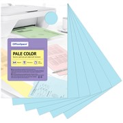 Бумага цветная А4 (100л, 80гр, голубая), OfficeSpace Pale color 39017