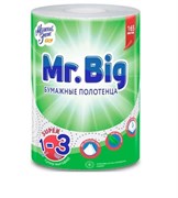 Полотенца бумажные Мягкий Знак "Mr.Big" (2-хслойные, 1 рулон, 165 листов) 76011