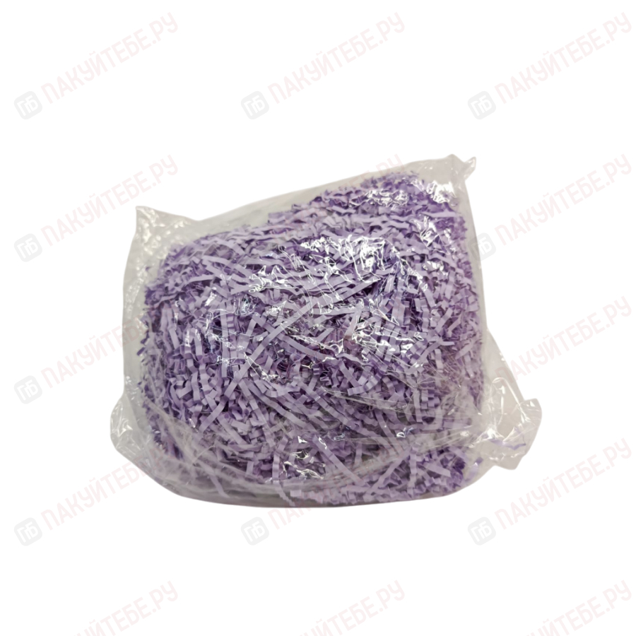 Наполнитель бумажный (светло-фиолетовый), 100гр
