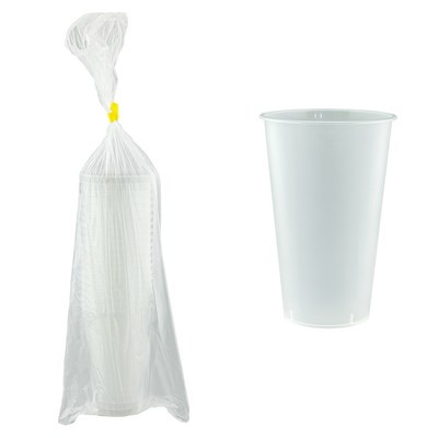Стакан Bubble Cup с купольной крышкой (500мл, матовый)