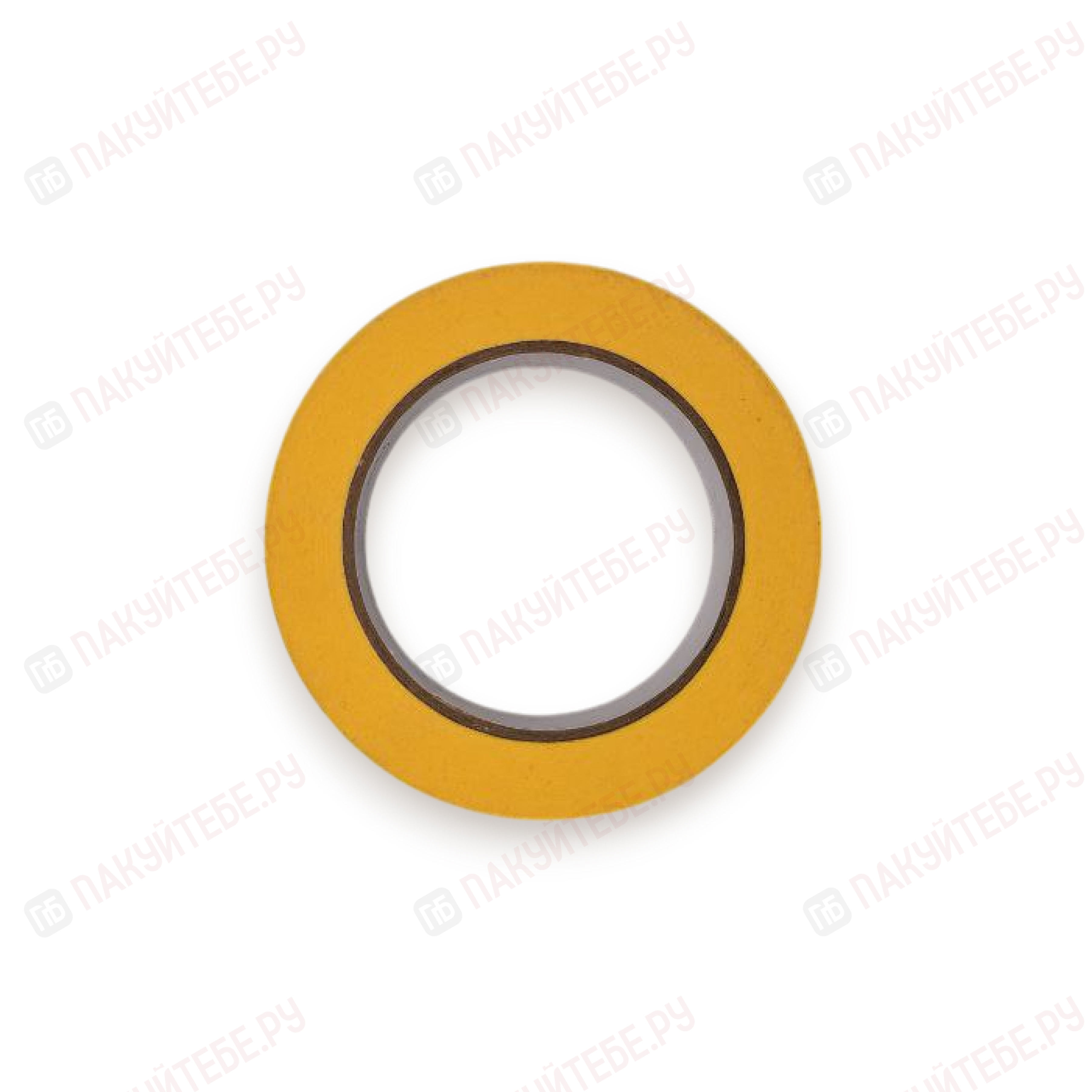 Малярная лента 25мм х 40м (желтая, термостойкая)