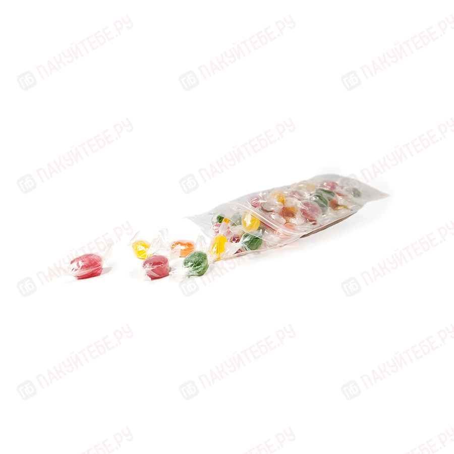 Пакет Дой-пак 160х250мм (45+45мм), прозрачный, с замком zip-lock