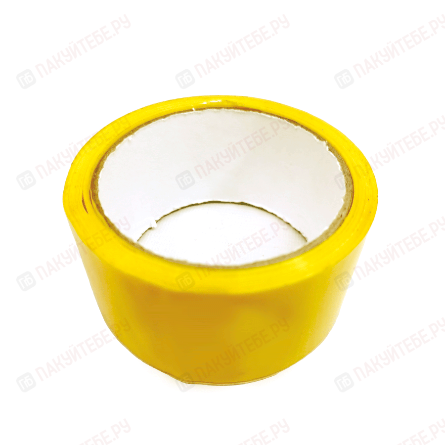 Скотч желтый 48мм х 50м (40мкм)