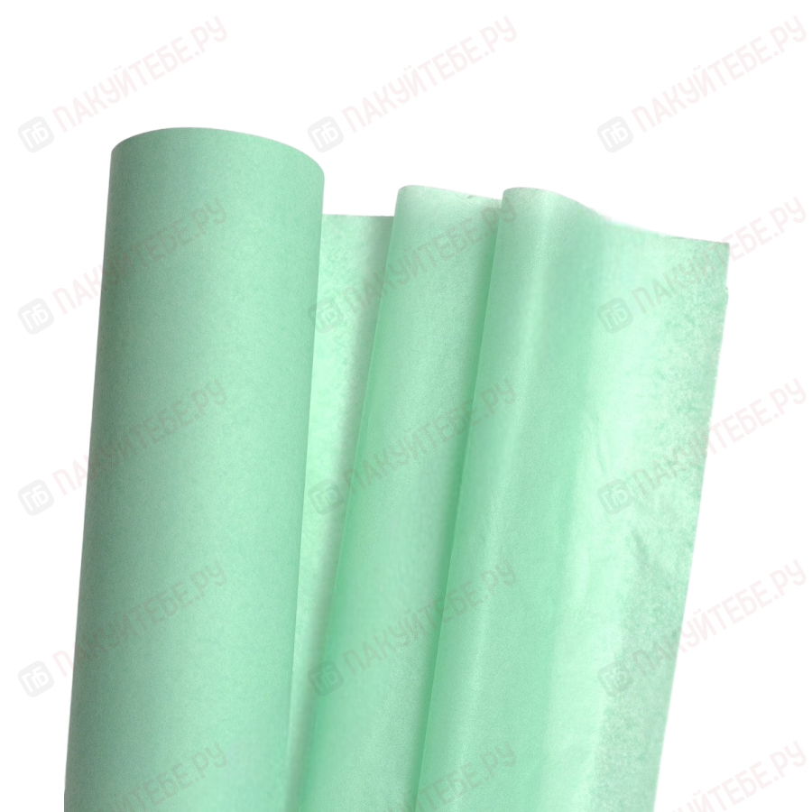 Бумага тишью 50см (1кг, мятный) SF-5917, №L001