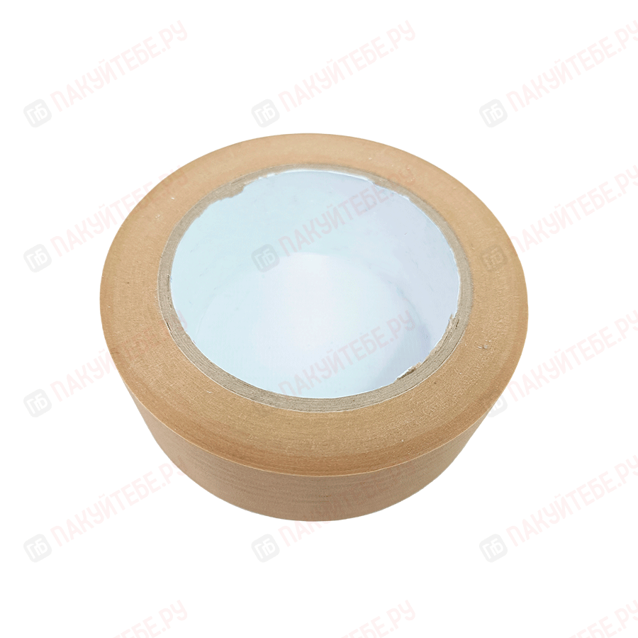 Малярная лента 38мм х 40м (коричневая, термостойкая)