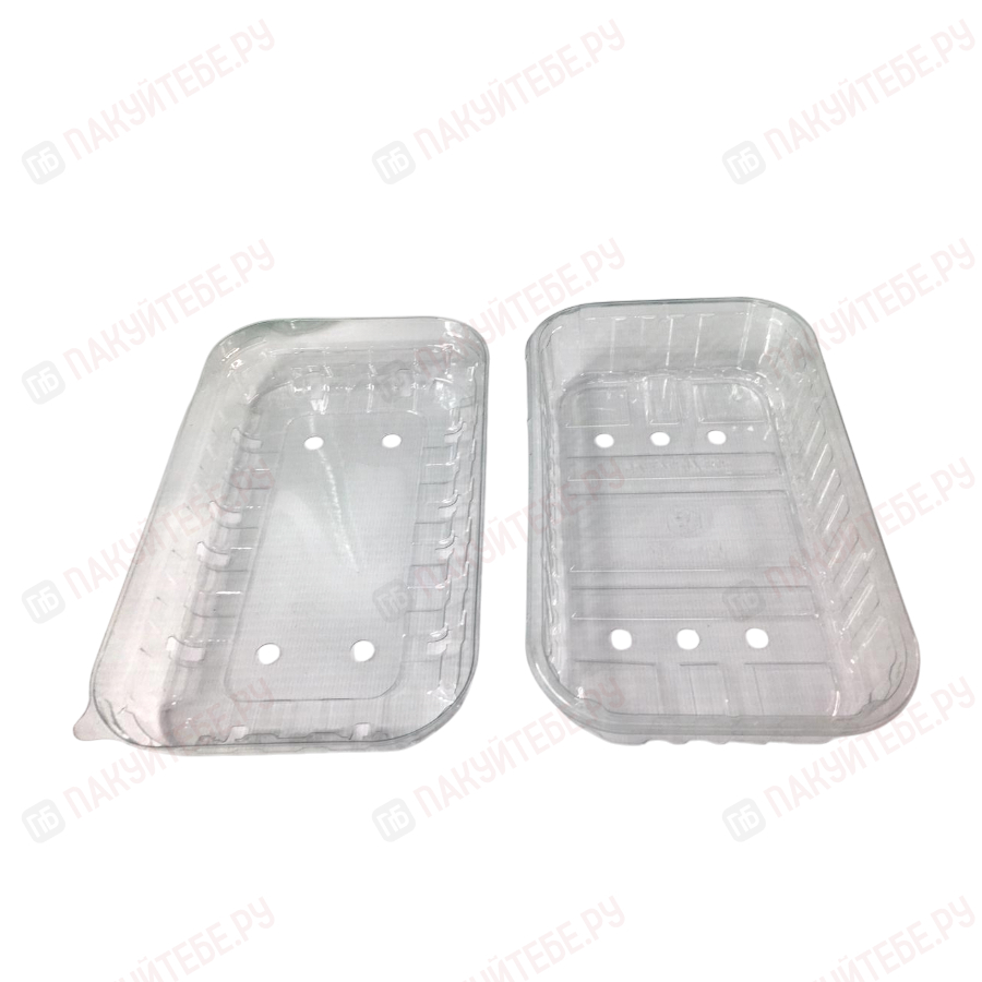 Контейнер / Лоток с крышкой 180х110 (250 мл., упак. 100шт)