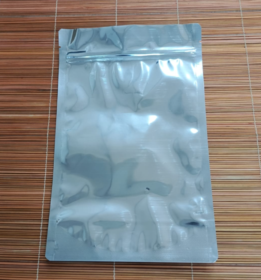 Пакет Дой-пак 170х265мм (40+40мм), металлизированный, с замком zip-lock