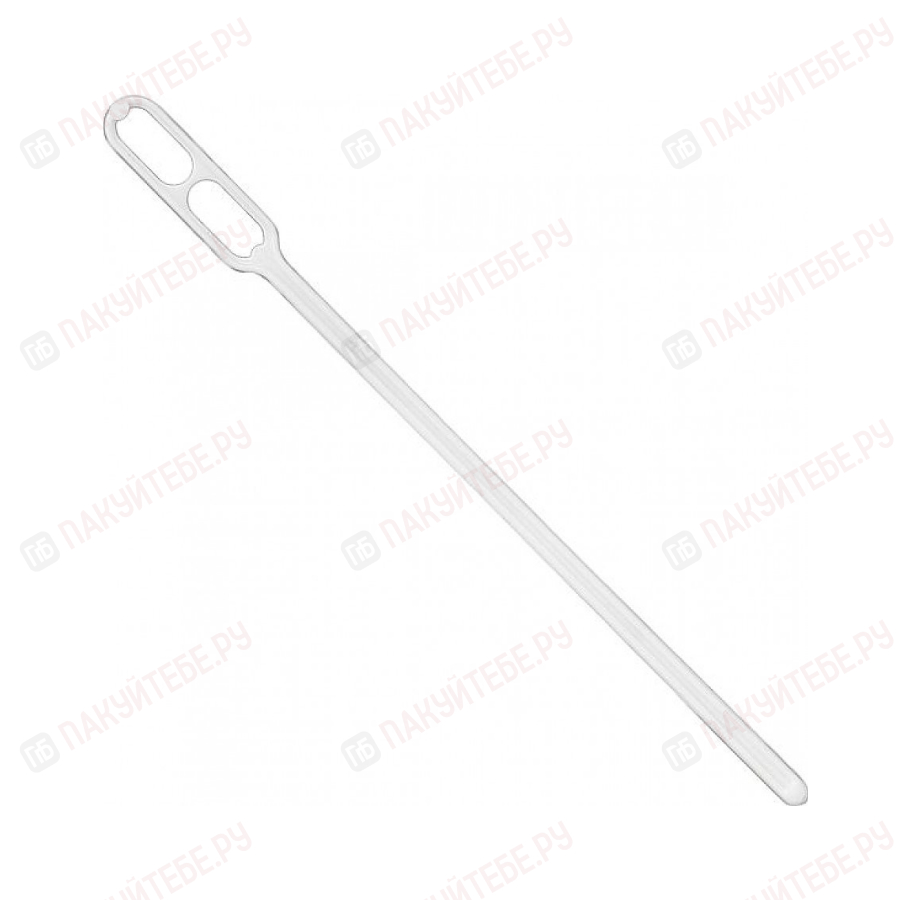 Размешиватель 11,5см (белый, пластик, 500шт)