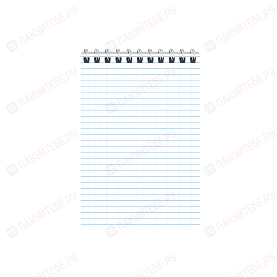 Блокнот А6 (80л, красный)