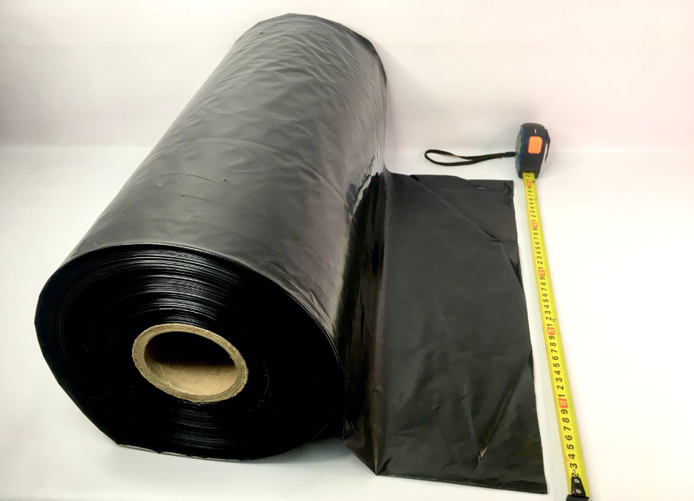 Пленка ПВД (1 сорт, рукав, 500мм, 50мкм, черный, 400м)