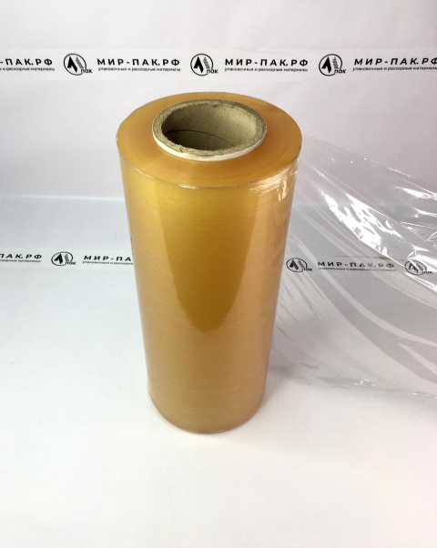 Пищевая стрейч-пленка ПВХ 350 мм./800 м./8 мкм