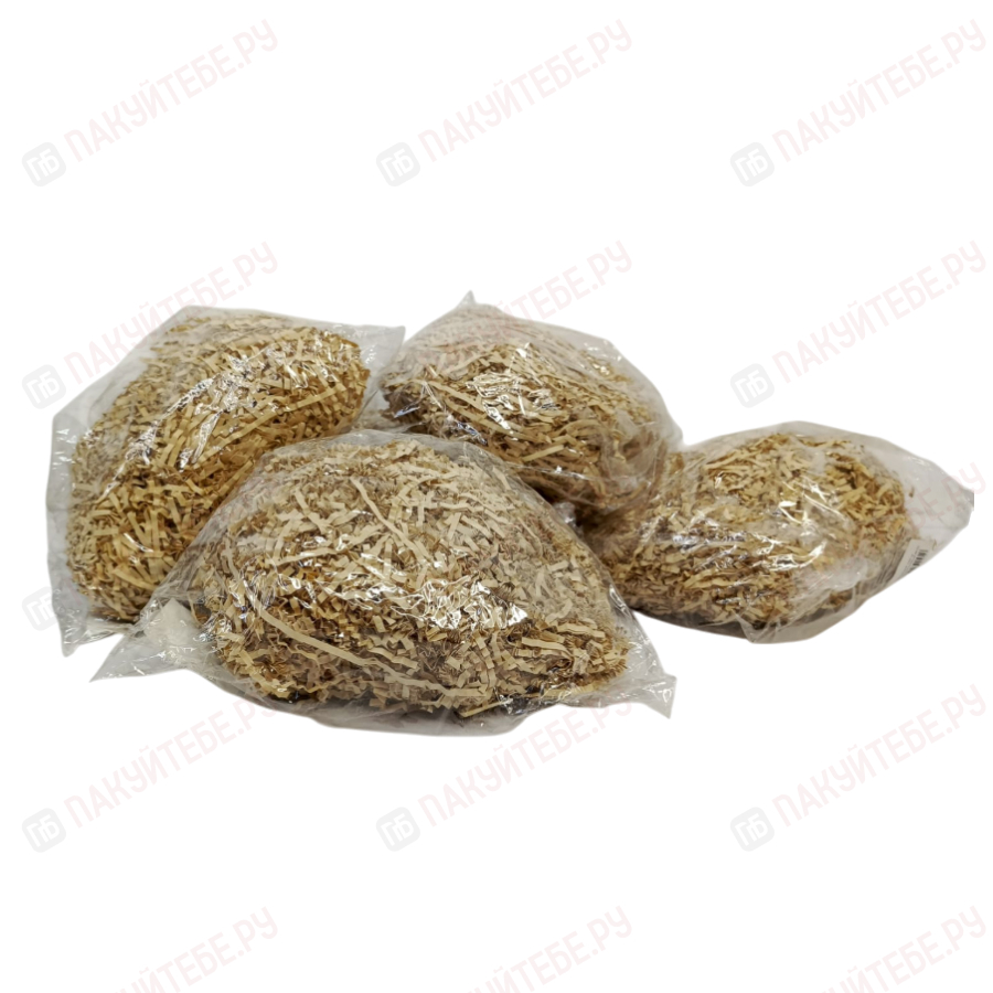 Наполнитель бумажный (светло-коричневый), 100гр